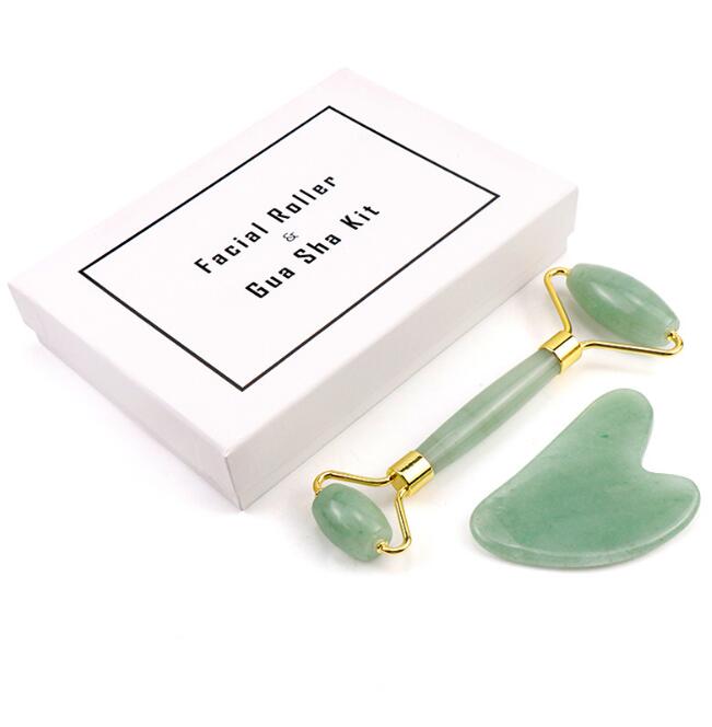 Jade Stone Gua Sha & Facial Roller